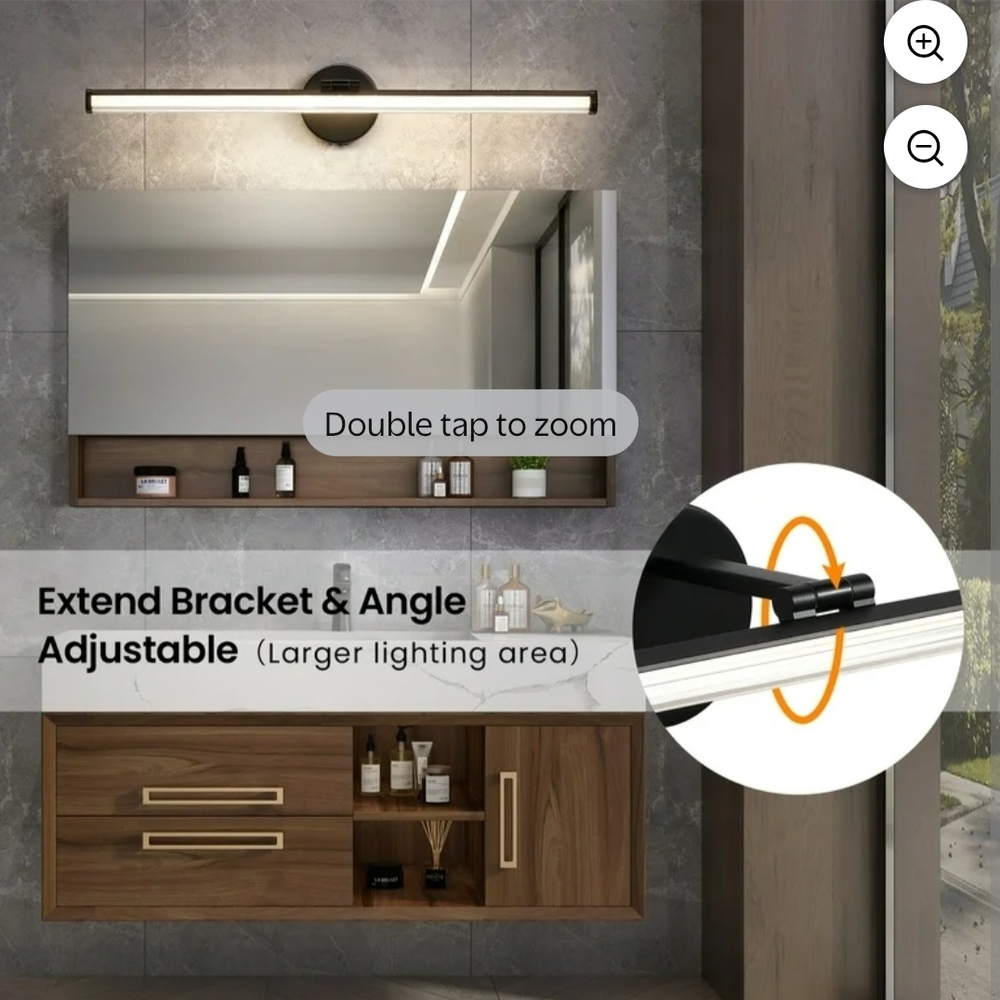Modern Bathroom Vanity Light Fixture - Picture 4 of 8